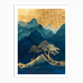 Asian Landscape 7 Art Print