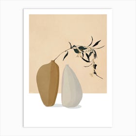 Couple of Vases Art Print