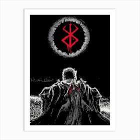 Satanic Symbol Art Print