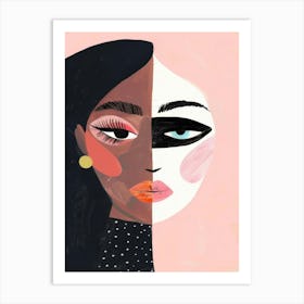 Portrait Of A Woman 304 Art Print