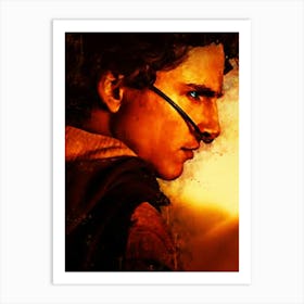 paul atreides dune movie 23 Art Print