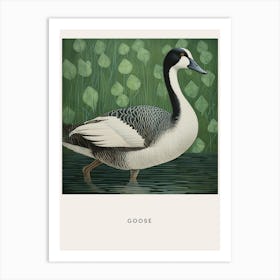 Ohara Koson Inspired Bird Painting Goose 3 Poster Art Print