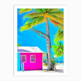 Little Cayman Cayman Islands Pop Art Photography Tropical Destination Art Print