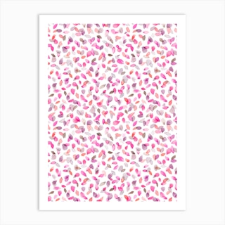 Petals Pink Art Print