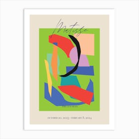 Post Matisse Inspired Abstractions Art Print