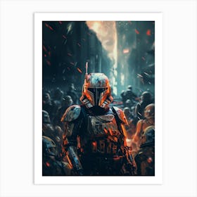 Star Wars - Trooper Art Print