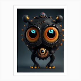 Monster Monster Monster Monster Monster Monster Monster Monster 4 Art Print