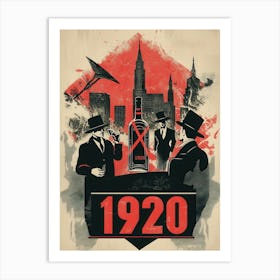 Aihrgdesign A Vintage Poster Symbolizing The Beginning Of Pro 13ae1d4f Bb83 4921 A023 A68f0bfcc972 3 Poster