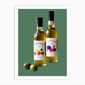 Olive Oil Art Print