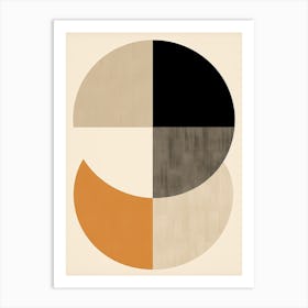 Noir Zirl Bauhaus Elegance Art Print