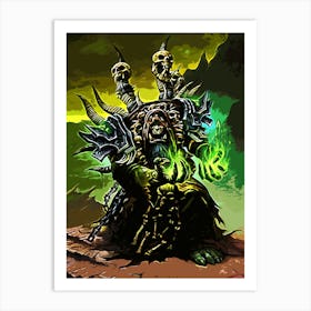 World Of Warcraft gaming movie 1 Art Print