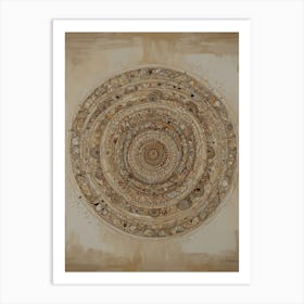 Circle Of Shells Art Print