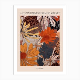 Fall Botanicals Cosmos 2 Poster Art Print