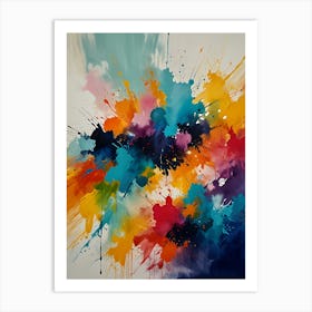 Abstract Painting 4 Art Print