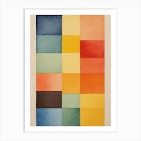 Abstract Watercolor Painting 4 Art Print