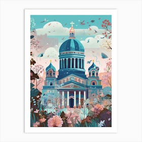 St Isaacs Cathedral, St Petersburg Russia Art Print