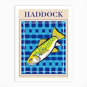 Haddock Seafood Poster Art Print