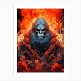 King Kong Art Print