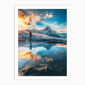 Reflection In The Water Art Print