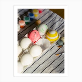 Easter Eggs 129 Art Print