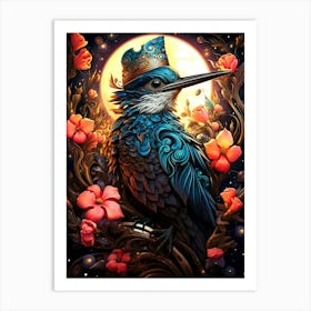 King Humming Bird Art Print