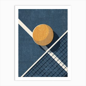 Balls Table Tennis Art Print