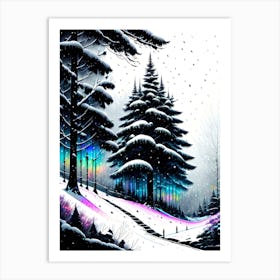 Winter Forest Art Print