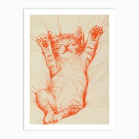 Kitty Cat 4 Art Print