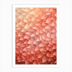 Tessellation Exploration Geometric Illustration 7 Art Print