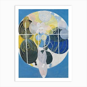 Hilma Af Klint - The Large Figure Paintings, No. 5, Group III, The Key to All Works to Date, The WU/R Art Print