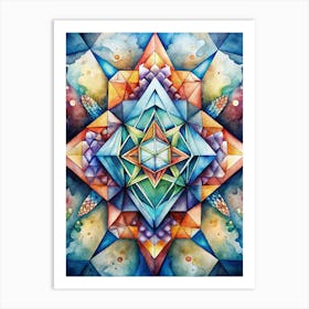 Kaleidoscope 1 Art Print