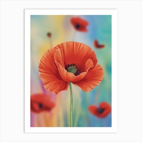 Poppies 7 Art Print