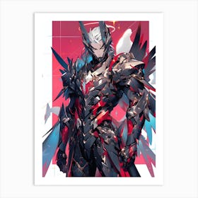 Hero Of Legend Anime Art Print