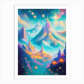 Fantasy Fairytale Castle Art Print