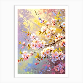 Cherry Blossoms 50 Art Print