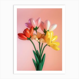 Dreamy Inflatable Flowers Gaillardia 3 Art Print