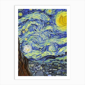 Starry Night 209 Art Print