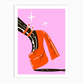 High Heeled Shoes 1 Art Print