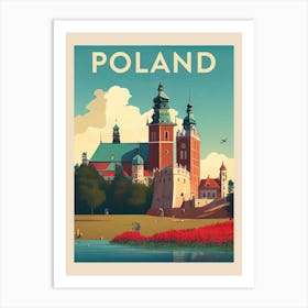 Poland Vintage Travel Poster Art Print