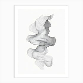 Abstract Wave 4 Art Print