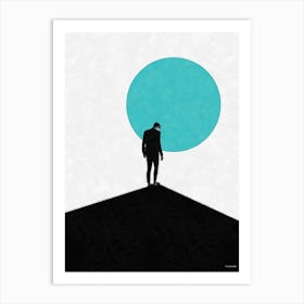 At The Edge Of Uncertainty Art Print