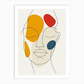 Portrait Of A Woman 73 Art Print