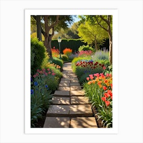 Garden Path Art Print