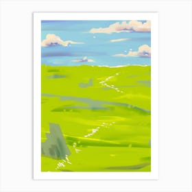 Landscape Painting 56 Art Print