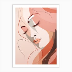 Portrait Of A Woman Art Print