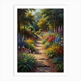 Garden Path 2 Art Print