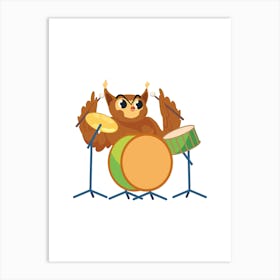 Prints, posters, nursery, children's rooms. Fun, musical, hunting, sports, and guitar animals add fun and decorate the place.14 Art Print