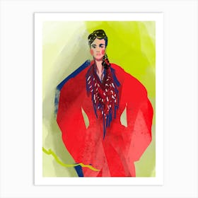 Fashion Girl Art Print