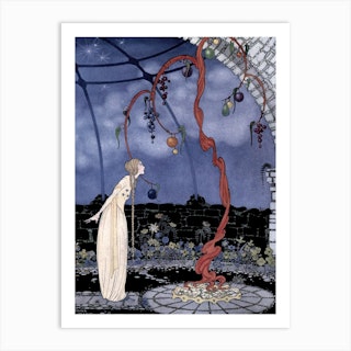 Illustration 3 From “Old French Fairytales”, Virginia Frances Sterrett Art Print