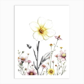 Wildflowers 11 Art Print